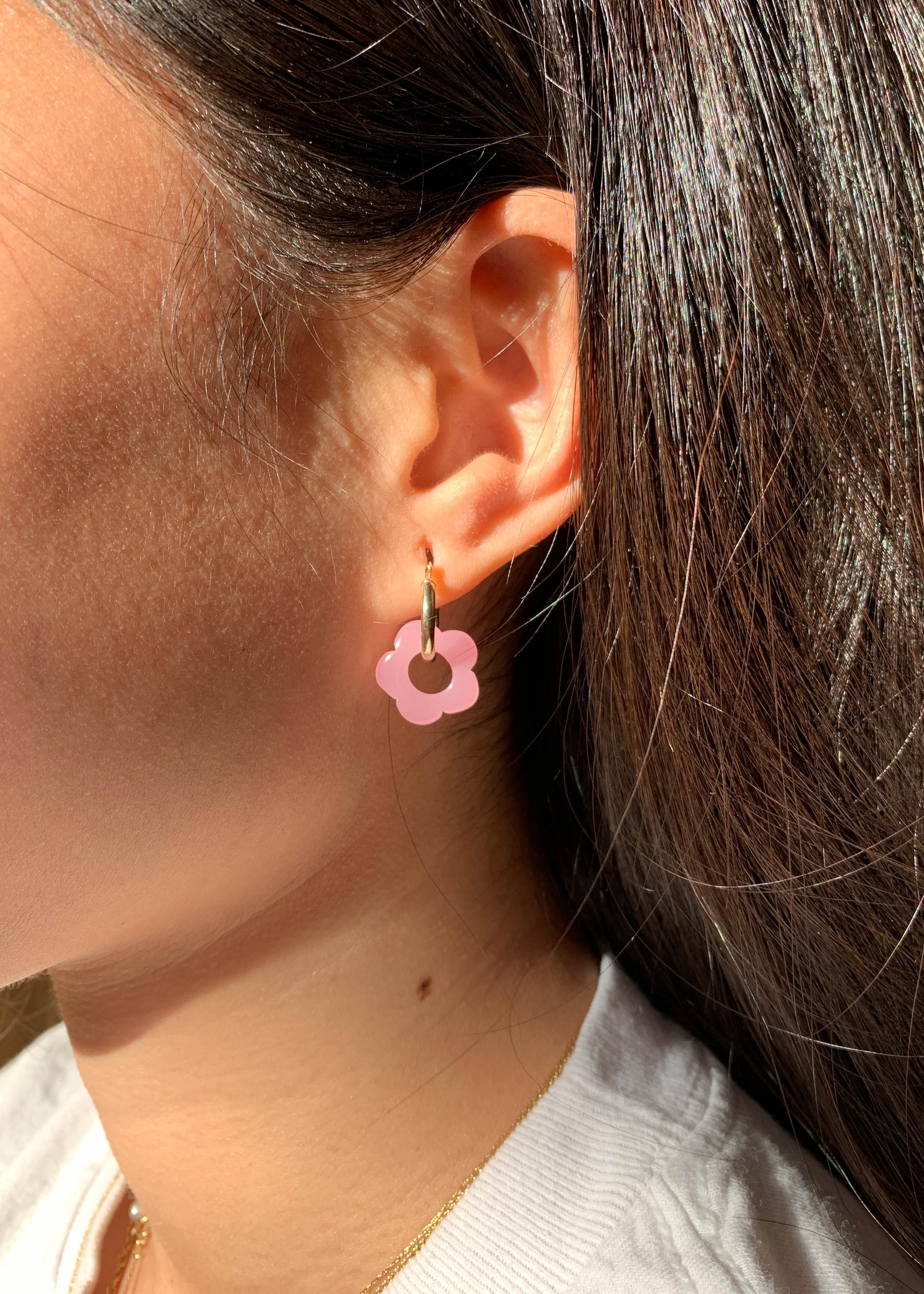 Flora Earring - Pink